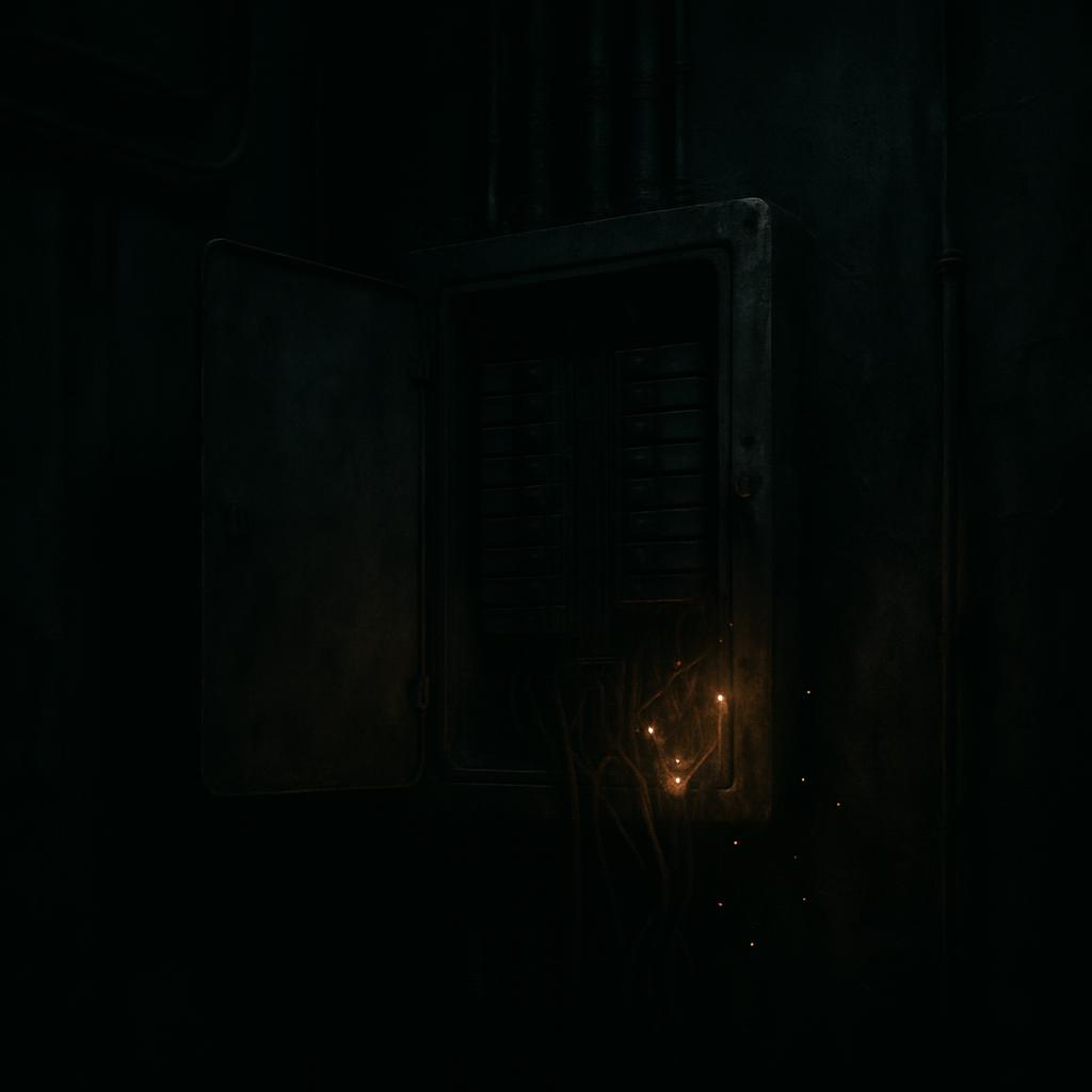 When electricity is not working during the night in your old house.